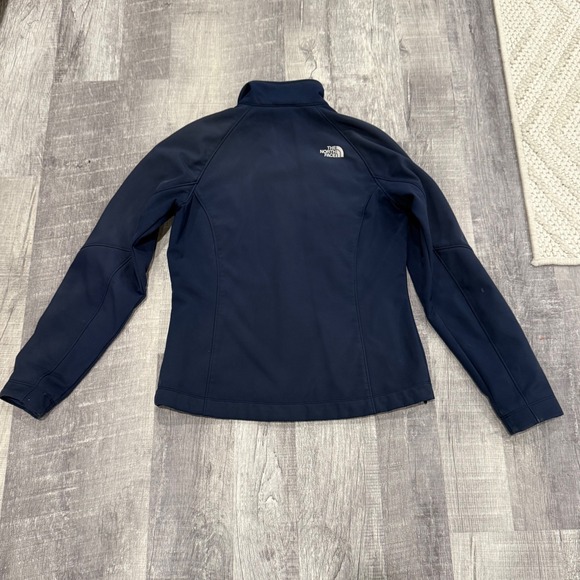 The North Face Womens I Believe An Apex Bionic Jacket Softshell Navy Blue - Picture 1 of 7